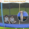 Trampoline 10FT 12FT 14FT 16FT with Enclosure & Ladder, ASTM Approved Heavy-Duty Outdoor Recreational Trampoline for Kids Adults, 440LB Capacity - 2 of 4