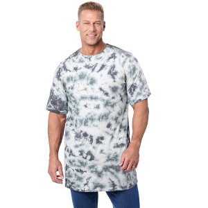 KingSize Lightweight Longer-Length Crewneck T-Shirt - 1 of 4