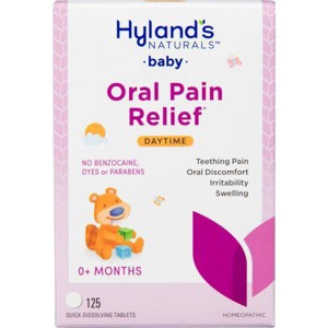 Hyland's Naturals Baby Oral Pain Relief - 125ct - 1 of 4