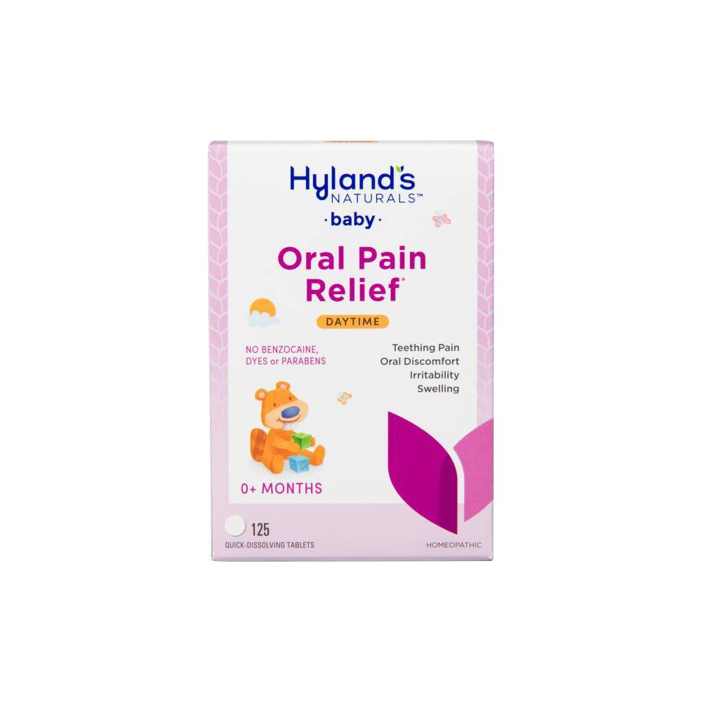 Photos - Bottle Teat / Pacifier Hyland's Naturals Baby Daytime Oral Pain Relief - 125ct