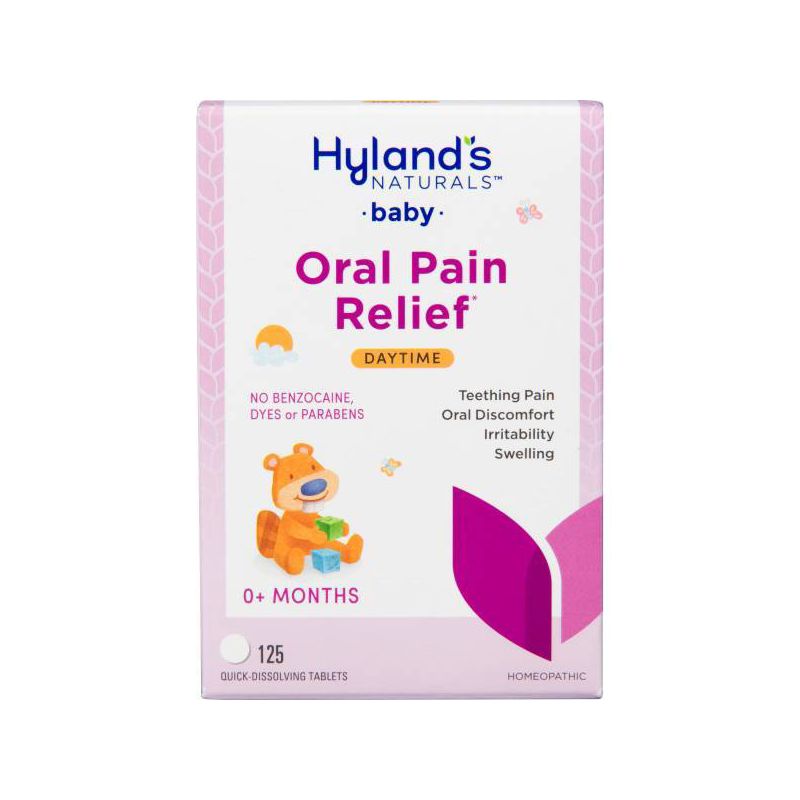 Hyland's Naturals Baby Oral Pain Relief - 125ct, 1 of 8