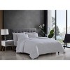 Kate Aurora Dorm Accents Preston Herringbone 7 Piece Bed in a Bag Comforter and Sheet Set - 2 of 4