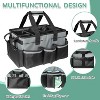 Wearable Cleaning Caddy Bag with Handle and Shoulder Straps, Supplies Organizer with Detachable Divider for Cleaners and Housekeepers - 3 of 4