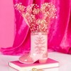 Totalee Gift Pink Boot Vase Ceramic Pink - 2 of 3