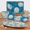 Set of 4 Playa Shells Canape Plates - Certified International - 2 of 4