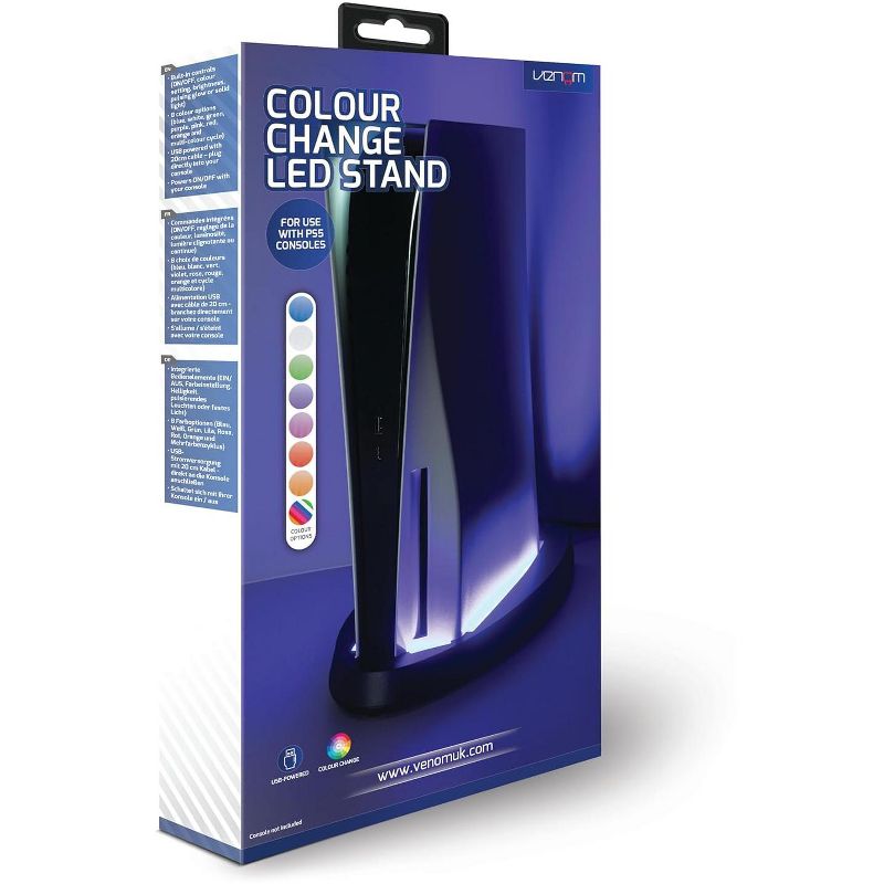Venom Color Change LED Stand For PS5, 4 of 7