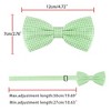 Allegra K Men's Halloween Polka Dots Pre-Tied Work Formal Party Tuxedo Bowknot Bow Ties - 4 of 4