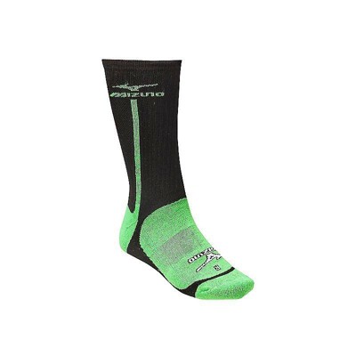 mizuno black crew socks