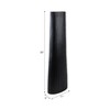 Metal Decorative Vase Freestanding Floor Vase - Glam Modern Accent for Home, Office, Bedroom, Living Room - Elegant Textured Design - 36" Black - 3 of 4