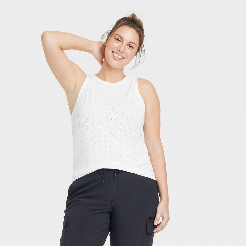 Women's Mesh Seamless Tank Top - All In Motion™, 4 of 10