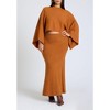 ELOQUII Draped Cropped Sweater - 4 of 4