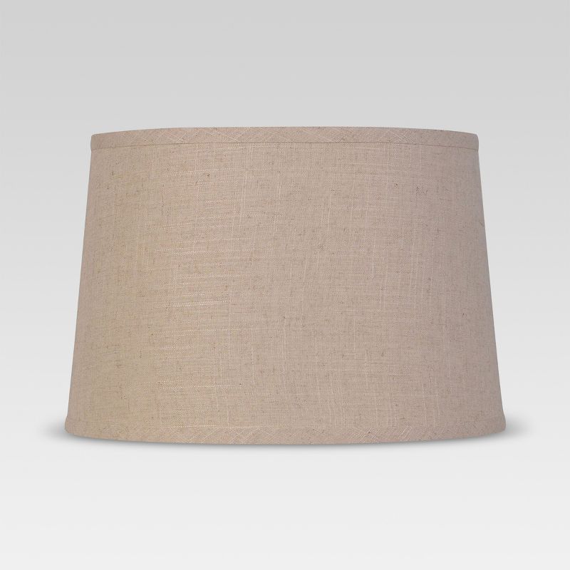 Textured Trim Lamp Shade Cream - Threshold&#153;, 1 of 12