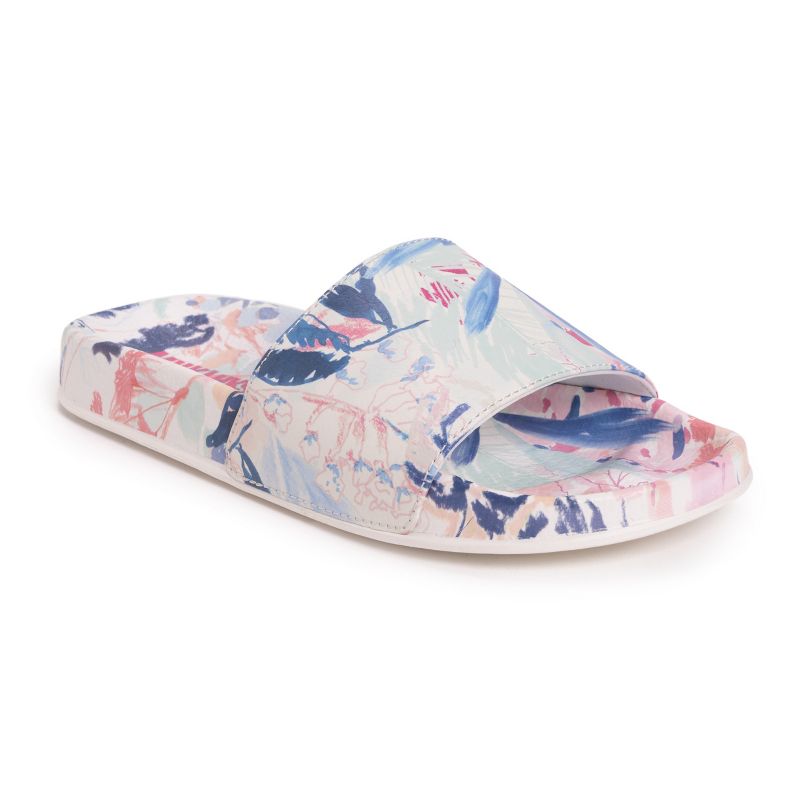Essentials by MUK LUKS Women's Pool Party Slides, 1 of 7