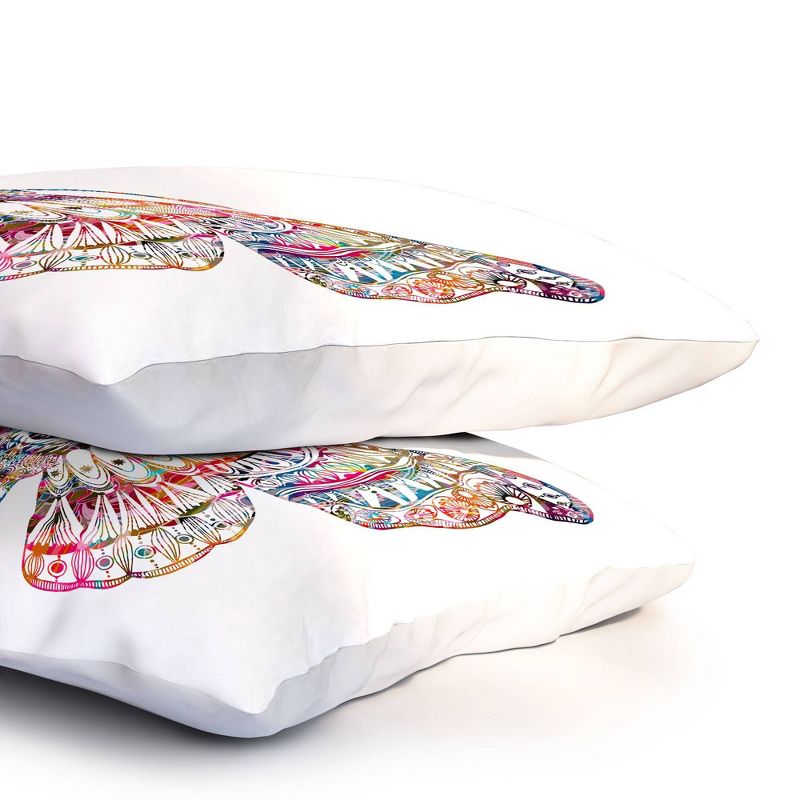 Stephanie Corfee Artsy Moth Pillow Sham Standard Pink - Deny Designs, 5 of 6