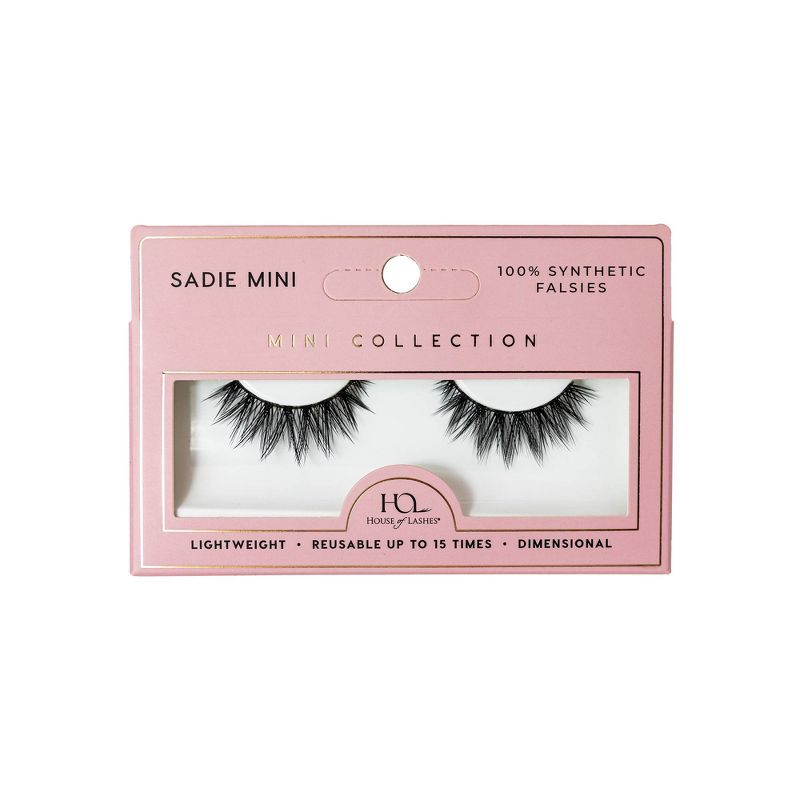 House of Lashes Sadie Mini Soft Volume 100% Cruelty-Free Faux Mink Fibers False Eyelashes - 1pr, 1 of 14