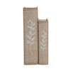 Gulches Set of 2 Decorative Book Boxes with Soft Multi-Colored Floral Motifs(Large: 7"x3"x10.5", Small: 5"x2"x8.5") - 3 of 4