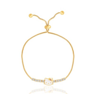 Hello Kitty Crystal Slider Bracelet