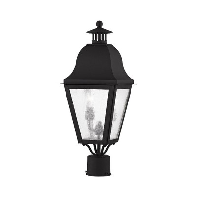 Livex Lighting Amwell 2 - Light Post Light in  Black