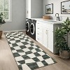 Area Rug Living Room Rugs - Washable Modern Abstract Soft Thin Large Rug Indoor Floor No Slip Rug Carpet for Bedroom Under Dining Table - 3 of 4