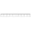 vidaXL Chicken Cage Light grey Galvanized steel Large Animal House - 3 of 4