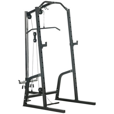 Soozier Home Gym, Multifunction Gym Equipment with 100Lbs Weight Stack for  Back, Chest, Arm, Leg and Full Body Workout