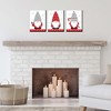 Big Dot of Happiness Christmas Gnomes - Holiday Wall Art Room Decor - 7.5 x 10 inches - Set of 3 Prints - 2 of 4
