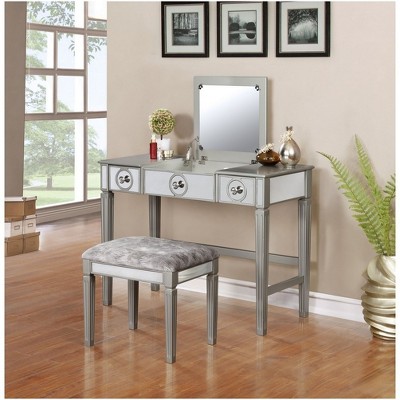 linon sadie youth vanity set