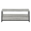 Monarch Specialties Tv Stand 48 Inch Console Media Entertainment Center Storage Drawers Laminate Metal Grey Black Contemporary Modern - 4 of 4