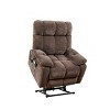 Dual Motor Power Lift Recliner Chair,Fabric Heat Massage Recliner Chair with Infinite Position,Power Recliner Chair for Living Room-Koiai - 4 of 4