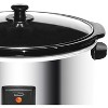Brentwood 8-Qt. 360-Watt Stainless Steel Slow Cooker in Silver - 3 of 4