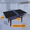 VisioGear Game Tables, 6FT Ping Pong Conversion Tables Top, Foldable & Portable Table for Tennis, Green, 71"*35.5"*0.47" - 3 of 4