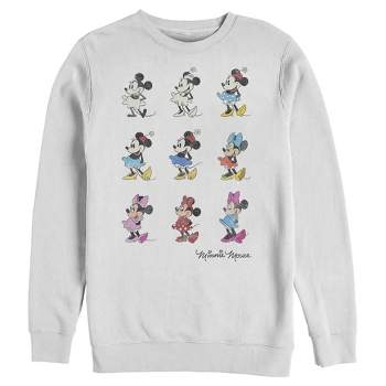 Men's Mickey & Friends Mickey & Friends Minnie Mouse Evolution Sweatshirt