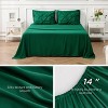 Bedsure | 5/7 Pcs Bed in a Bag Solid Diamond Pintuck Bedding Set for All Season - 4 of 4