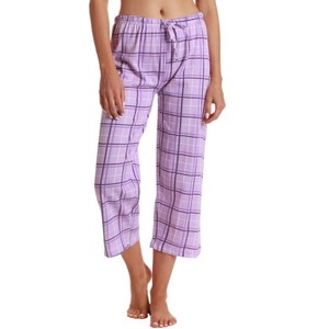 Just Love Womens Knit Jersey Pajama Capris - 100% Cotton PJs - 1 of 3