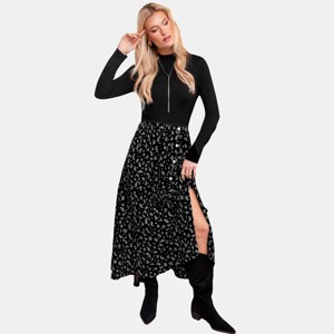 Women's Sadie Floral Maxi Dress- Cupshe - 1 of 4