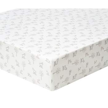 Mills Waffle Pink Crib Fitted Sheet - Levtex Baby