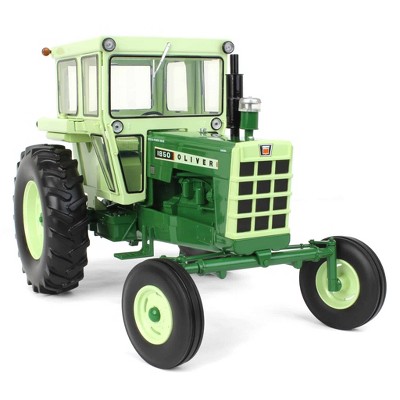 1/16 Green and Light Green Die-Cast Metal Farm Tractor Model