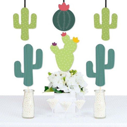 Big Dot Of Happiness Prickly Cactus Party - Cactus Decorations Diy Fiesta  Party Essentials - Set Of 20 : Target
