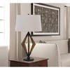 Cal Lighting Valence 150W 3 Way Metal/Pine Wood Table Lamp - 2 of 3