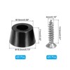 Unique Bargains Non Slip Corrosion Resistant Durable Rubber Material Rubber Feet 20 Pcs - 2 of 4