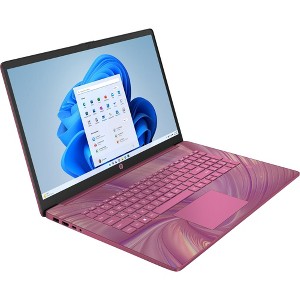 HP 15-fc 15.6" HD TS Laptop AMD Ryzen 5 7530U 16GB, 1TB, W11H, Plum - Manufacturer Refurbished - 1 of 4
