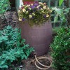 Emsco Flatback 50gal Whiskey Rain Barrel Brown - 3 of 3