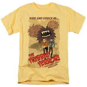 Star Trek Tribble Threat Adult T-Shirt Banana - 1 of 4