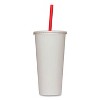 Karat PET Lids, Flat Lid, Fits 12 oz to 22 oz Cold Cups, Plastic, Clear, 1,000/Carton - 3 of 4