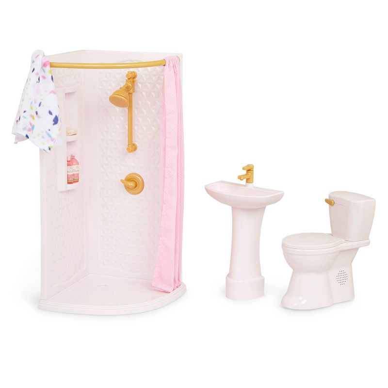 Our Generation Sweet Bathroom Accessory Set for 18&#34; Dolls, 5 of 13