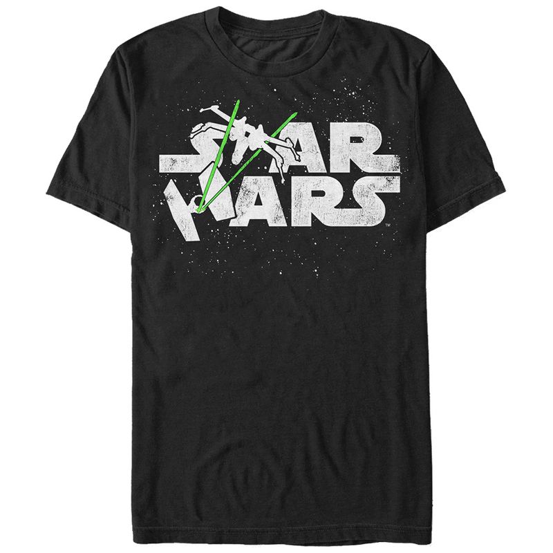 Men's Star Wars Starship Logo T-Shirt, 1 of 5