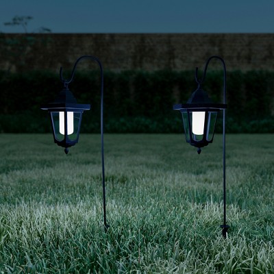 Target hanging solar lights top