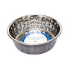 Country Living Set of 2 Hammered Stainless Steel Dog Bowl – Textured, Durable, Stylish & Functional for Medium to Large Breeds - 4 of 4