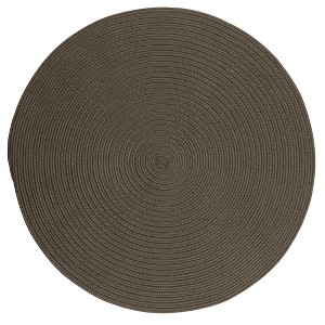 Colonial Mills Barataria Braided Rug, Gray 5x5, Round Shape - 1 of 4