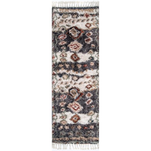 Nuloom Southwestern Rosemarie Moroccan Tassel Shag Indoor Area Rug - image 1 of 4